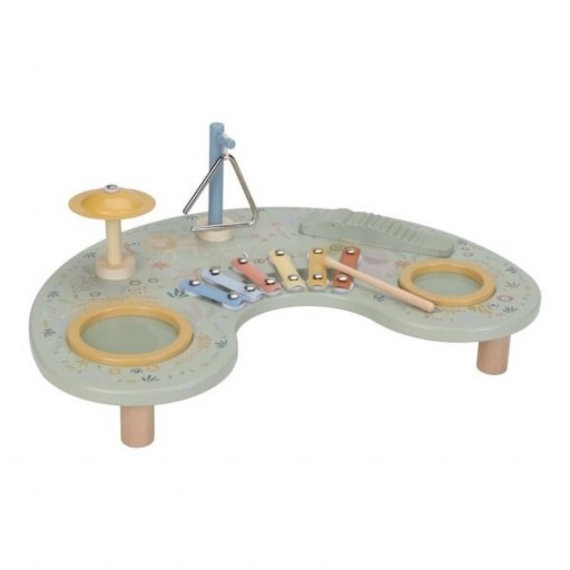 Mesa Musical de Madera Safari Friends - Little Dutch