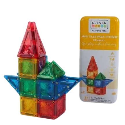 ​Set de Viaje Cleverclixx Mini – 28 Piezas Magnéticas