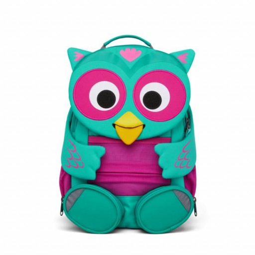 Mochila Affenzahn para Niños 3-5 Años - Ideal para Guardería y Colegio, mod. Búho