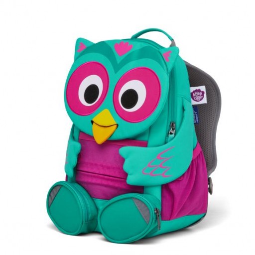 Mochila Affenzahn para Niños 3-5 Años - Ideal para Guardería y Colegio, mod. Búho [1]