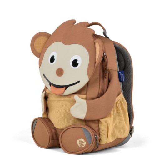 Mochila Affenzahn para Niños 3-5 Años - Ideal para Guardería y Colegio, mod. Mono (New)  [1]