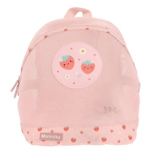 Mochila Infantil Antiarena Strawberries Monnëka