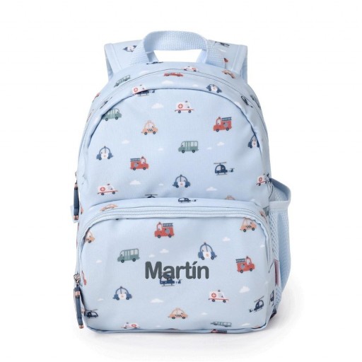 Mochila Infantil City Cars Personalizable - Tutete [3]