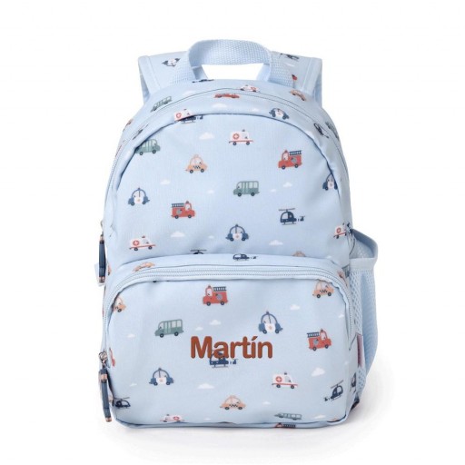 Mochila Infantil City Cars Personalizable - Tutete [2]