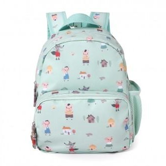 Mochila Infantil The Three Little Pigs Personalizable - Tutete