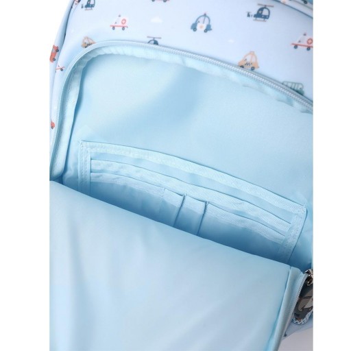 Mochila Mediana City Cars + Llavero Personalizable - Tutete [3]