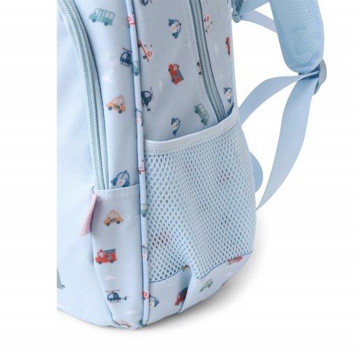 Mochila Mediana City Cars + Llavero Personalizable - Tutete [4]