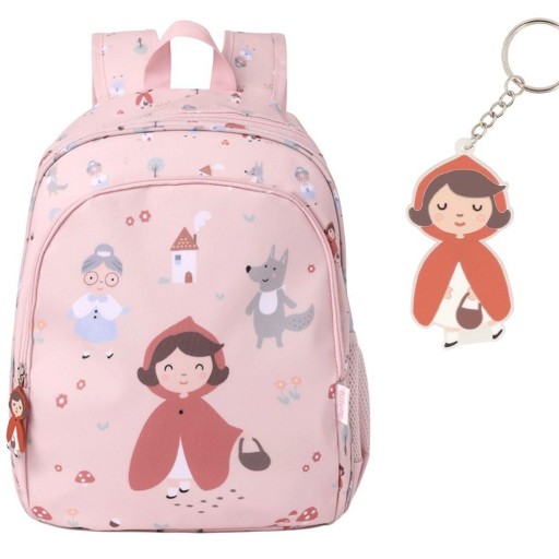 Mochila Mediana Little Red + Llavero Personalizable - Tutete [1]