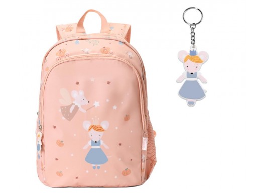 Mochila Mediana con Llavero Personalizable Tutete mod. Mouse Fairies [1]