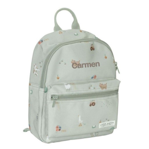 Mochila Escolar Little Dutch 1-3 Años colección Little Farm - Personalizable [5]