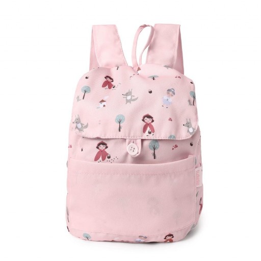 Mochila Pequeña Tela Little Red Personalizable - Tutete [0]