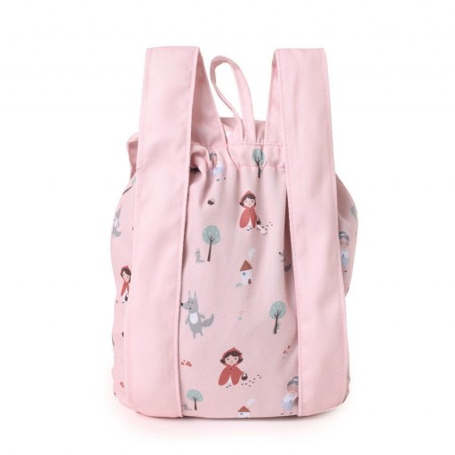 Mochila Pequeña Tela Little Red Personalizable - Tutete [1]