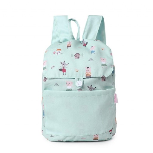 Mochila Pequeña The Three Little Pigs Personalizable [0]