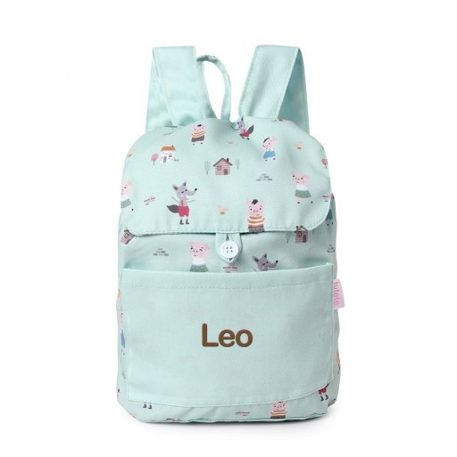 Mochila Pequeña The Three Little Pigs Personalizable [1]