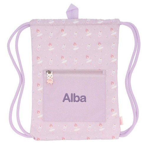 Mochila Saco Impermeable Ballet Personalizable [2]