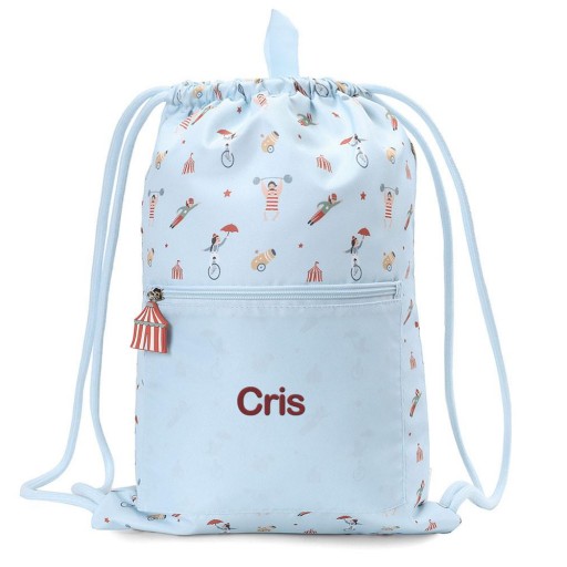 Mochila Saco Impermeable mod. Circus Show Personalizable - Tutete [3]