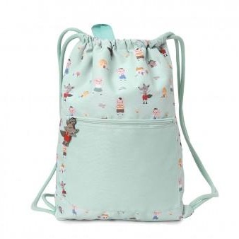Mochila Saco Impermeable The Three Little Pigs Personalizable - Tutete