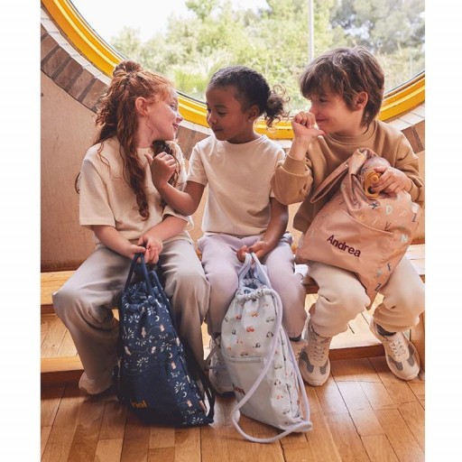 Mochila Saco Impermeable The Three Little Pigs Personalizable - Tutete [5]