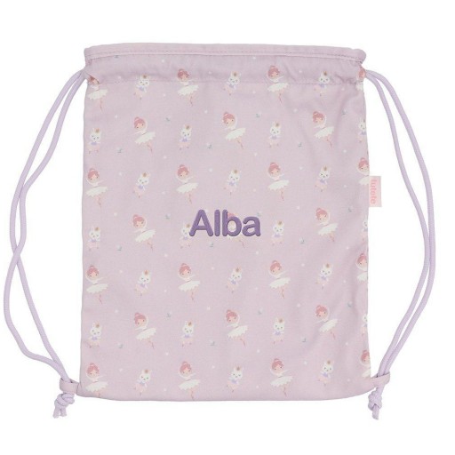 Mochila Saco Tela Ballet Personalizable [3]