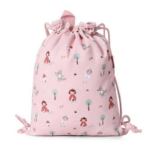 Mochila Saco Tela Little Red Personalizable - Tutete