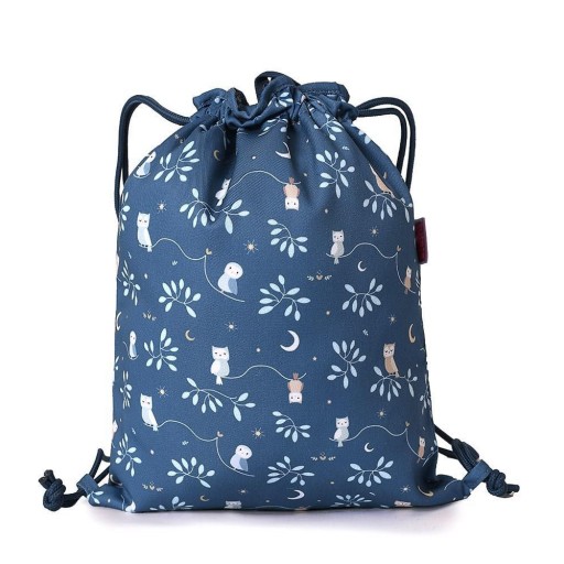 Mochila Saco Tela Magical Forest Personalizable - Tutete