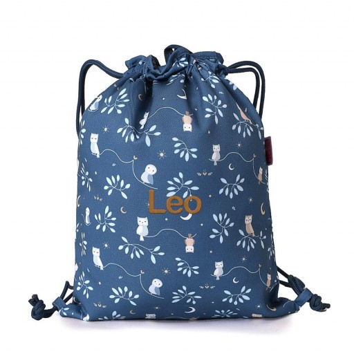 Mochila Saco Tela Magical Forest Personalizable - Tutete [5]