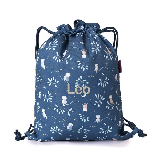 Mochila Saco Tela Magical Forest Personalizable - Tutete [4]