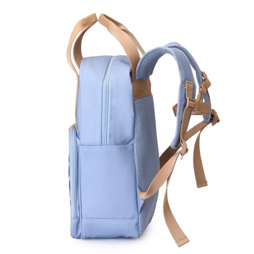 Mochila Scout Stripes Blue Personalizable Monnëka [1]