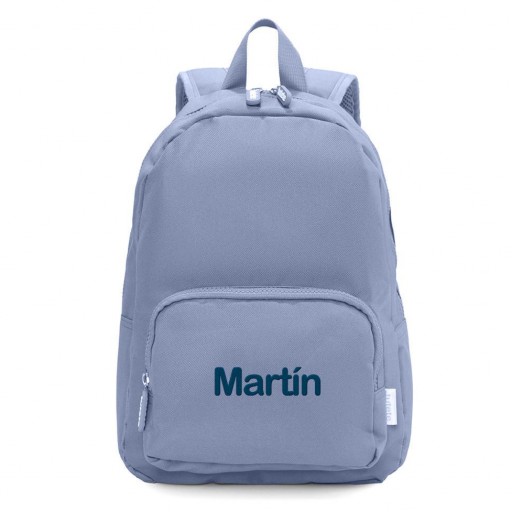 Mochila Solid Color Marino + 6 Parches Autoadhesivos Space [1]