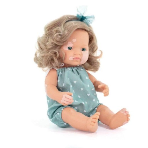 Muñeca Caucásica Vitíligo My Friends & Me 38 cm Miniland