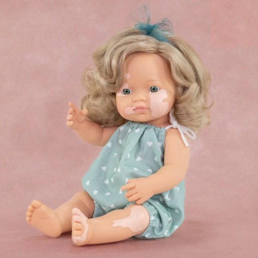 Muñeca Caucásica Vitíligo My Friends & Me 38 cm Miniland [1]