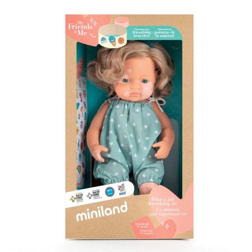 Muñeca Caucásica Vitíligo My Friends & Me 38 cm Miniland [4]