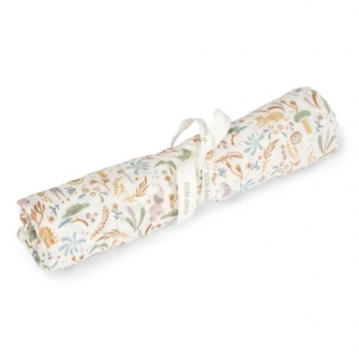 Arrullo Muselina Safari Wonders Little Dutch – 120 × 120 cm