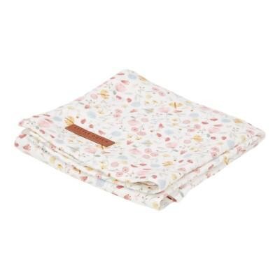 Muselina Little Dutch 120 x 120 colección Flores y mariposas