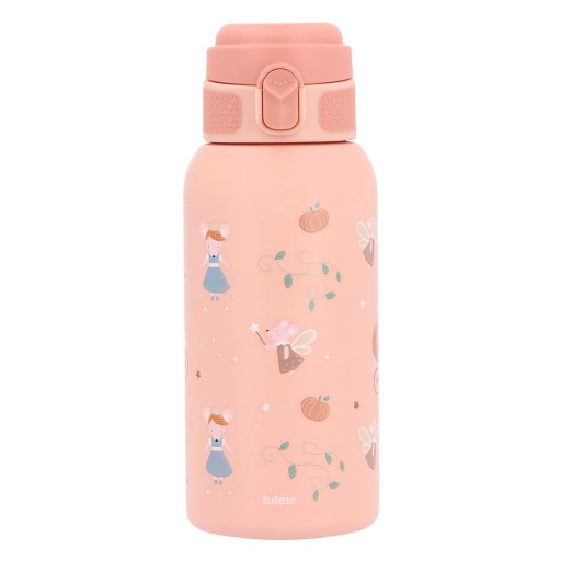 Botella térmica infantil de acero inoxidable mod. Mouse Fairies - 500 ml