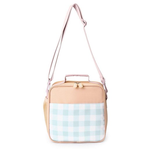 Nevera Rígida Stripes Apricot Personalizable Monnëka