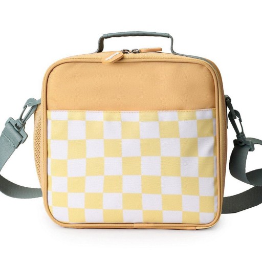 Nevera Rígida Stripes Yellow Chess Personalizable Monnëka [1]