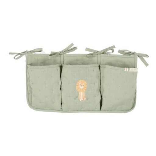 Organizador de Cuna León Safari Leo Little Dutch – 42 × 22 cm