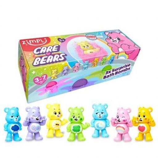 ​Pack 3 Bombas de Baño Surprise Care Bears – Zimpli Kids (100 g cada una) [0]