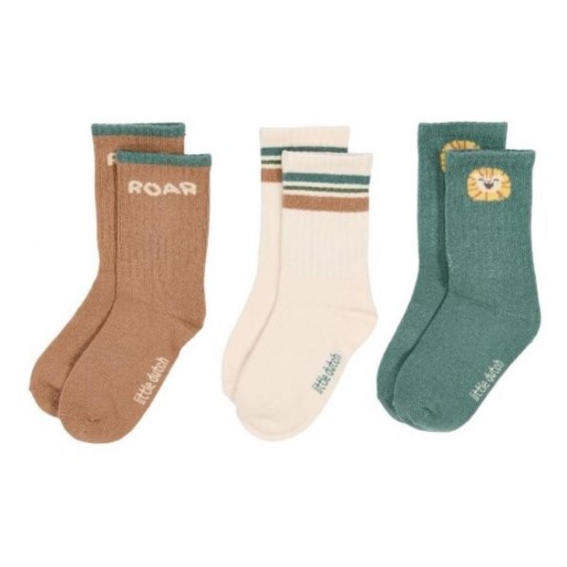 Pack 3 Calcetines Safari - Little Dutch