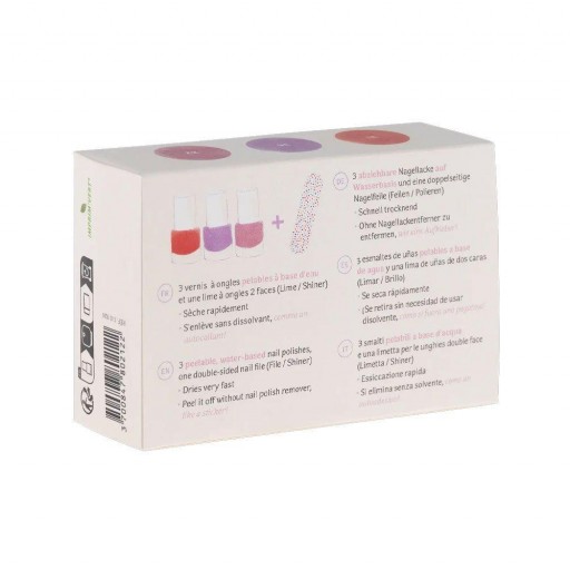 Pack de 3 Esmaltes de Uñas al Agua Eternal Roses - Namaki [5]