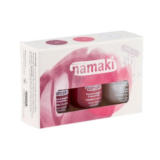 Pack de 3 Esmaltes de Uñas al Agua Fruitsy Sorbet - Namaki