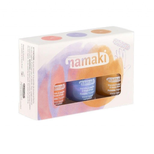 Pack 3 Esmaltes de Uñas al Agua Sunset + Lima Namaki