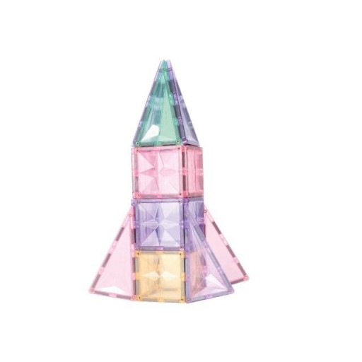 Pack de Construcción Magnética Cleverclixx - Petite Pastel (36 Piezas) [1]