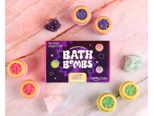 ​Pack Regalo 6 Bombas de Baño Crystal – Zimpli Gifts [1]