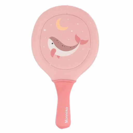 Palas de Playa Neopreno Whale Pink con Pelota Monnëka [2]