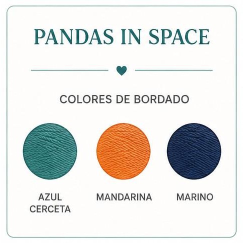 Funda Almuerzo Térmica mod. Pandas in Space Personalizable - Tutete [4]