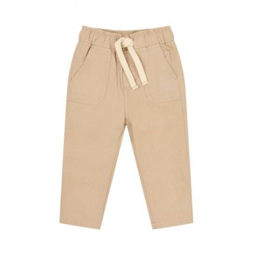 Pantalón de Sarga Taupe - Little Dut