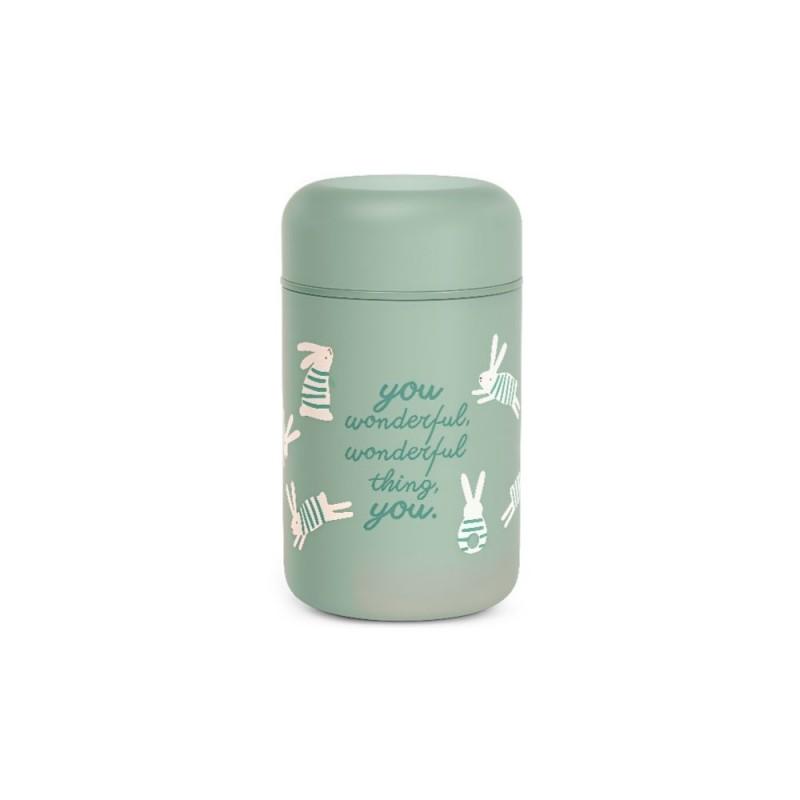 Termo para Papillas Suavinex Wonderland Verde 400 ml
