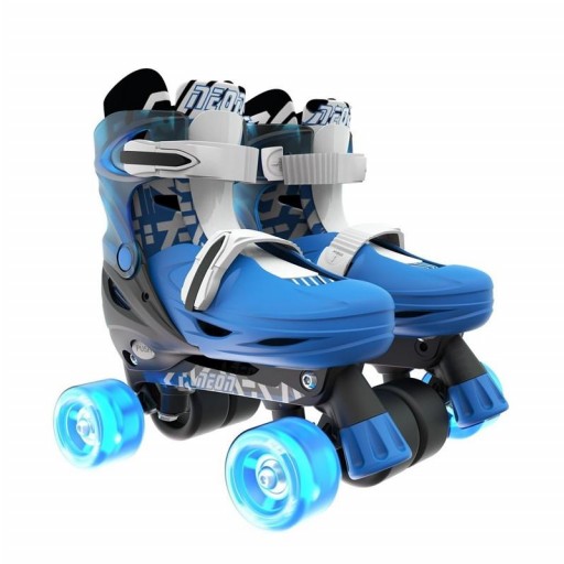 Patines Combo Neón 2 en 1 Ajustables con Ruedas Luminosas  - Yvolution [1]